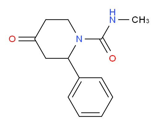 N-methyl-4-oxo-2-phenylpiperidine-1-carboxamide