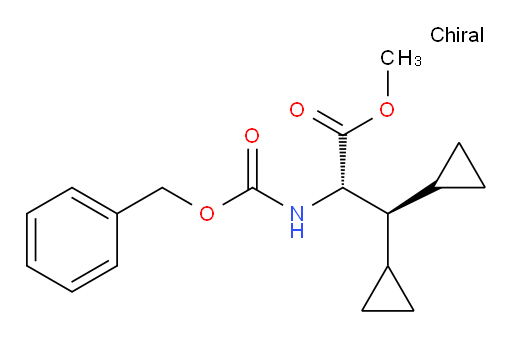 (S)-methyl 2-(((benzyloxy)carbonyl)amino)-3,3-dicyclopropylpropanoate