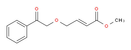 (E)-methyl 4-(2-oxo-2-phenylethoxy)but-2-enoate