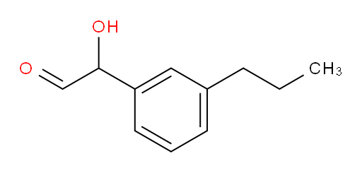 2-hydroxy-2-(3-propylphenyl)acetaldehyde