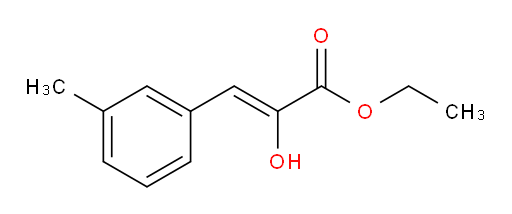 (Z)-ethyl 2-hydroxy-3-(m-tolyl)acrylate
