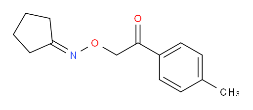 2-((cyclopentylideneamino)oxy)-1-(p-tolyl)ethanone