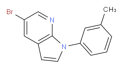 5-bromo-1-(m-tolyl)-1H-pyrrolo[2,3-b]pyridine