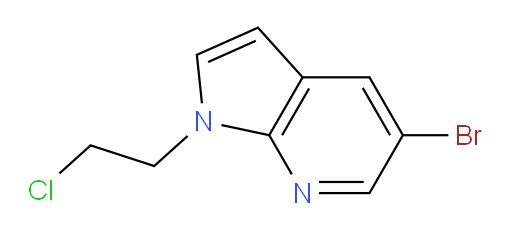 5-bromo-1-(2-chloroethyl)-1H-pyrrolo[2,3-b]pyridine