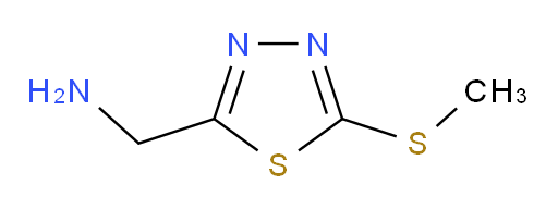 (5-(methylthio)-1,3,4-thiadiazol-2-yl)methanamine