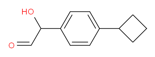 2-(4-cyclobutylphenyl)-2-hydroxyacetaldehyde