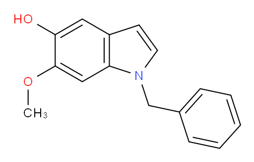 1-benzyl-6-methoxy-1H-indol-5-ol