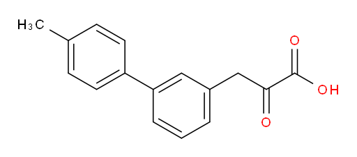 3-(4'-methyl-[1,1'-biphenyl]-3-yl)-2-oxopropanoic acid
