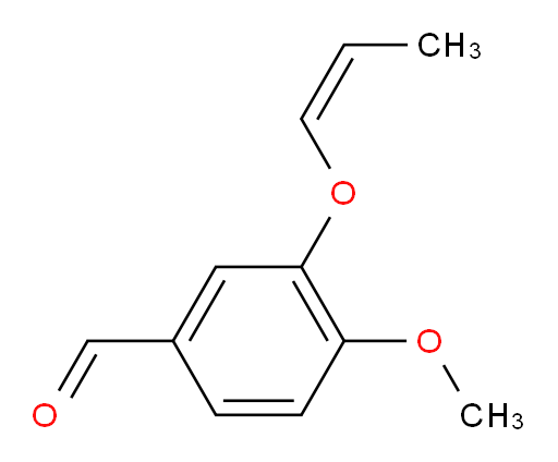 (Z)-4-methoxy-3-(prop-1-en-1-yloxy)benzaldehyde