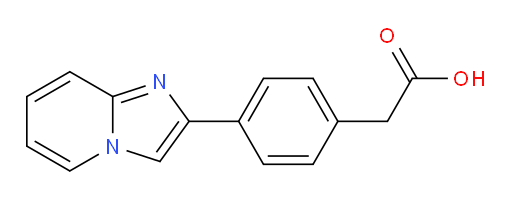 2-(4-(imidazo[1,2-a]pyridin-2-yl)phenyl)acetic acid