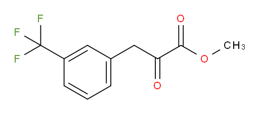 methyl 2-oxo-3-(3-(trifluoromethyl)phenyl)propanoate