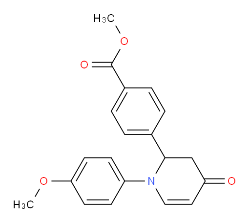 methyl 4-(1-(4-methoxyphenyl)-4-oxo-1,2,3,4-tetrahydropyridin-2-yl)benzoate
