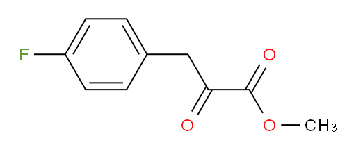 methyl 3-(4-fluorophenyl)-2-oxopropanoate
