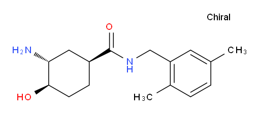 (1S,3R,4R)-3-amino-N-(2,5-dimethylbenzyl)-4-hydroxycyclohexanecarboxamide