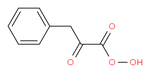 2-oxo-3-phenylpropaneperoxoic acid