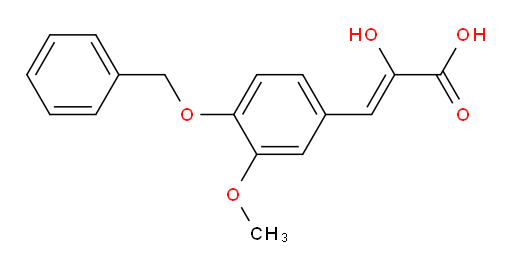 (Z)-3-(4-(benzyloxy)-3-methoxyphenyl)-2-hydroxyacrylic acid