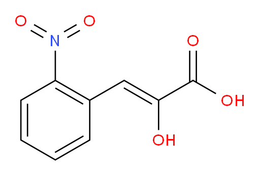 (Z)-2-hydroxy-3-(2-nitrophenyl)acrylic acid