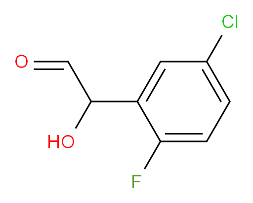 2-(5-chloro-2-fluorophenyl)-2-hydroxyacetaldehyde