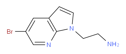 2-(5-bromo-1H-pyrrolo[2,3-b]pyridin-1-yl)ethanamine
