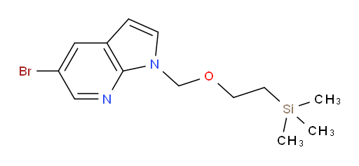 5-bromo-1-((2-(trimethylsilyl)ethoxy)methyl)-1H-pyrrolo[2,3-b]pyridine