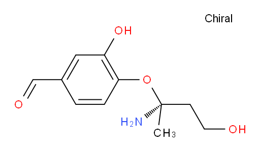 (R)-4-((2-amino-4-hydroxybutan-2-yl)oxy)-3-hydroxybenzaldehyde