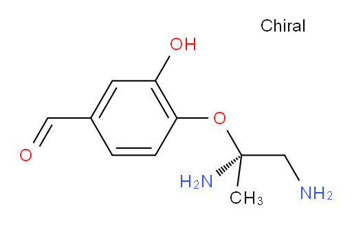 (R)-4-((1,2-diaminopropan-2-yl)oxy)-3-hydroxybenzaldehyde