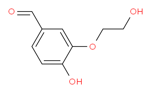 4-hydroxy-3-(2-hydroxyethoxy)benzaldehyde