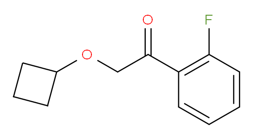 2-cyclobutoxy-1-(2-fluorophenyl)ethanone