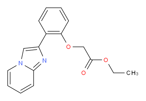 ethyl 2-(2-(imidazo[1,2-a]pyridin-2-yl)phenoxy)acetate