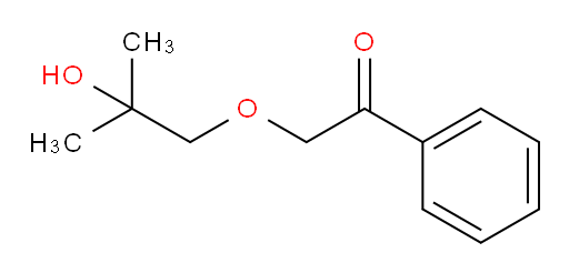 2-(2-hydroxy-2-methylpropoxy)-1-phenylethanone