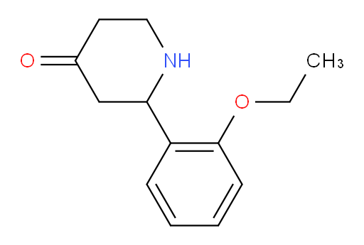 2-(2-ethoxyphenyl)piperidin-4-one