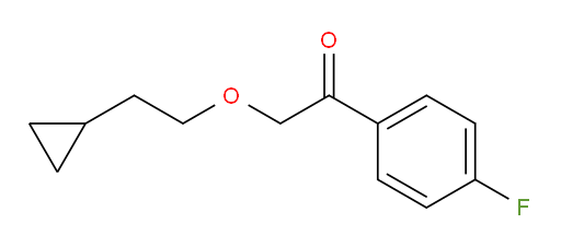 2-(2-cyclopropylethoxy)-1-(4-fluorophenyl)ethanone