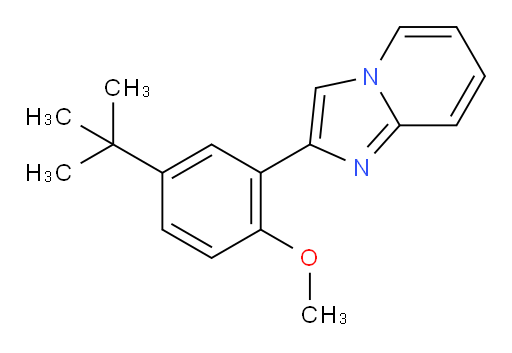 2-(5-(tert-butyl)-2-methoxyphenyl)imidazo[1,2-a]pyridine