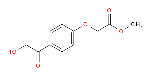 methyl 2-(4-(2-hydroxyacetyl)phenoxy)acetate