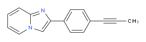 2-(4-(prop-1-yn-1-yl)phenyl)imidazo[1,2-a]pyridine