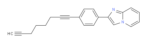 2-(4-(octa-1,7-diyn-1-yl)phenyl)imidazo[1,2-a]pyridine