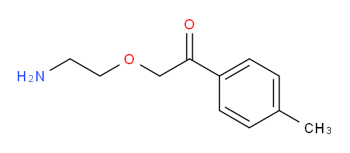 2-(2-aminoethoxy)-1-(p-tolyl)ethanone