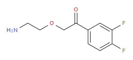 2-(2-aminoethoxy)-1-(3,4-difluorophenyl)ethanone