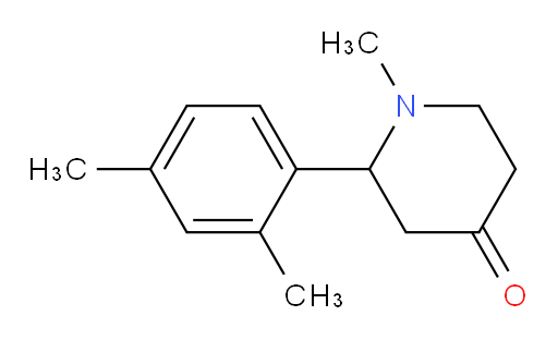 2-(2,4-dimethylphenyl)-1-methylpiperidin-4-one