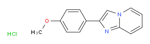 2-(4-methoxyphenyl)imidazo[1,2-a]pyridine hydrochloride