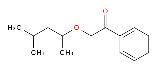 2-((4-methylpentan-2-yl)oxy)-1-phenylethanone