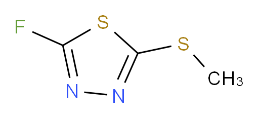 2-fluoro-5-(methylthio)-1,3,4-thiadiazole