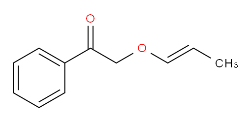 (E)-1-phenyl-2-(prop-1-en-1-yloxy)ethanone