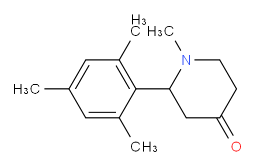 2-mesityl-1-methylpiperidin-4-one