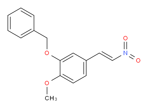 (E)-2-(benzyloxy)-1-methoxy-4-(2-nitrovinyl)benzene