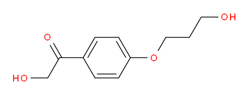 2-hydroxy-1-(4-(3-hydroxypropoxy)phenyl)ethanone