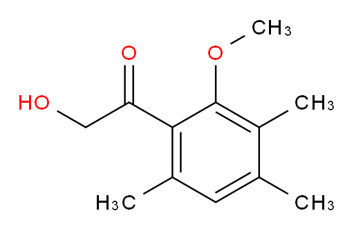 2-hydroxy-1-(2-methoxy-3,4,6-trimethylphenyl)ethanone