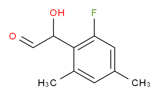 2-(2-fluoro-4,6-dimethylphenyl)-2-hydroxyacetaldehyde
