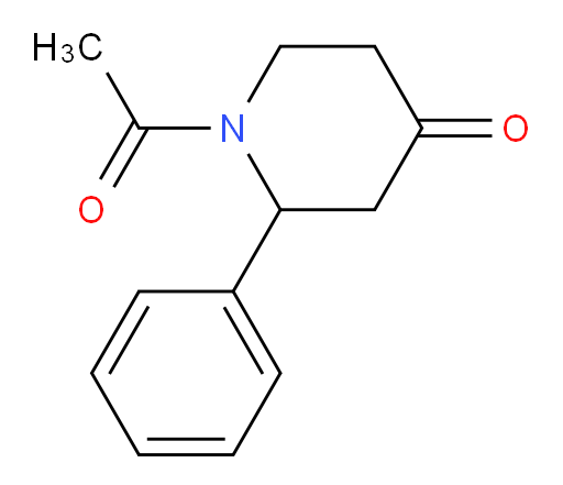 1-acetyl-2-phenylpiperidin-4-one