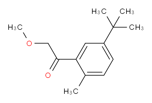 1-(5-(tert-butyl)-2-methylphenyl)-2-methoxyethanone